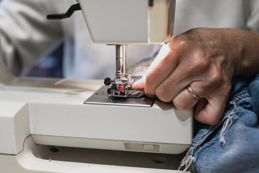 What is the first thing you should check if your machine is not sewing properly?