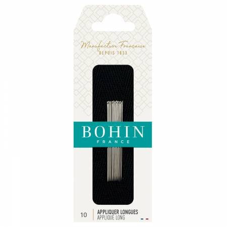 Bohin Long Applique Needles Size 10