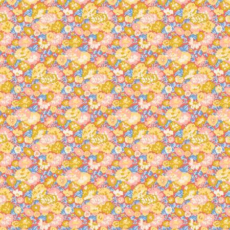 Palace Gardens - Buckingham Blooms B - Yellow - Yardage