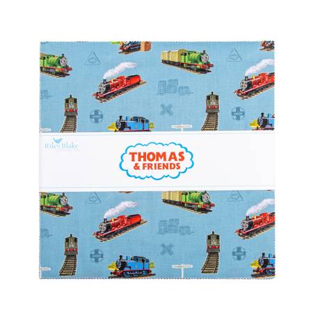 Thomas & Friends™ 80th Anniversary - 10in Squares, 42pcs - Layer Cake
