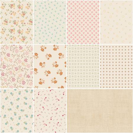 Baked With Love Backgrounds - 10" Squares, 42 pieces - Layer Cake