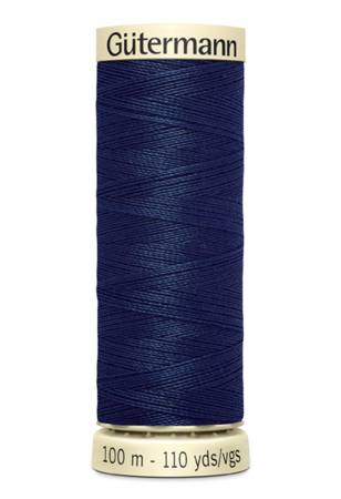 Gutermann - Polyester All Purpose Thread - 100m/110yds - #276 - English Navy