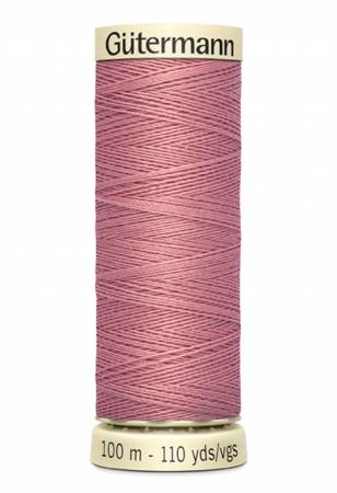Gutermann - Polyester All Purpose Thread - 100m/110yds - #323 - Old Rose