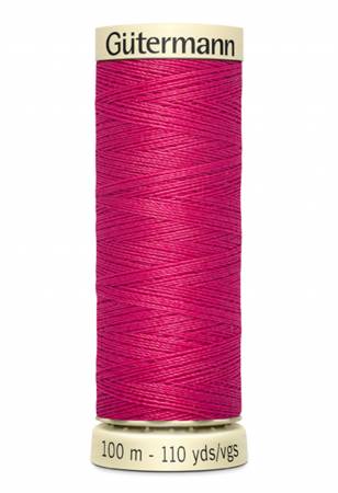 Gutermann - Polyester All Purpose Thread - 100m/110yds - #345 - Raspberry