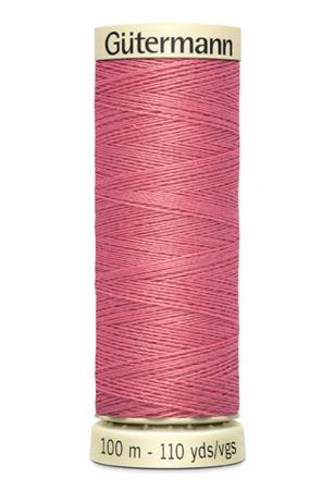 Gutermann - Polyester All Purpose Thread - 100m/110yds - #350 - Sea Pink
