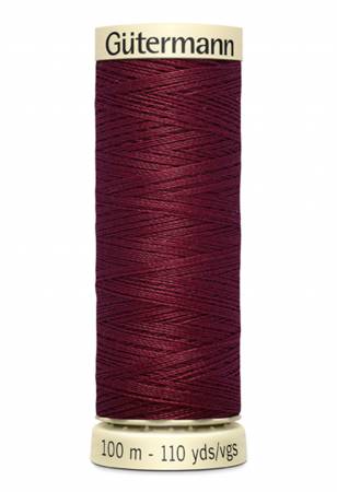 Gutermann - Polyester All Purpose Thread - 100m/110yds - #436 - Maroon