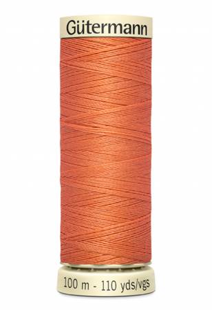 Gutermann - Polyester All Purpose Thread - 100m/110yds - #471 - Dark Orange