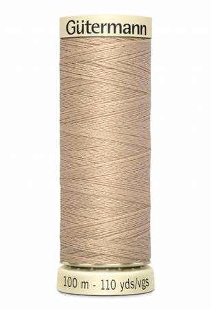 Gutermann - Polyester All Purpose Thread - 100m/110yds - #500 - Ecru