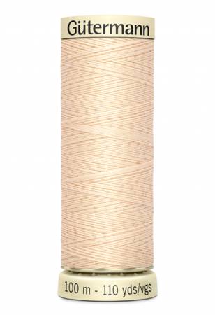 Gutermann - Polyester All Purpose Thread - 100m/110yds - #501 - Pongee