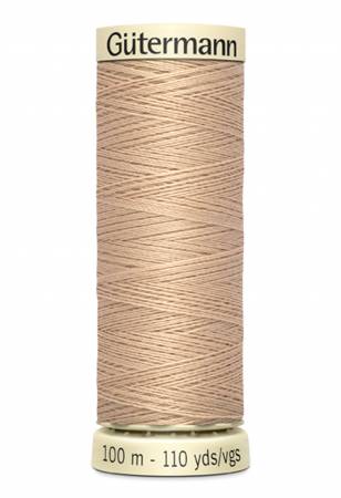 Gutermann - Polyester All Purpose Thread - 100m/110yds - #503 - Flax