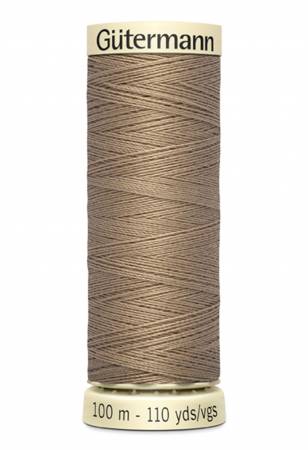 Gutermann - Polyester All Purpose Thread - 100m/110yds - #511 - Dove Beige