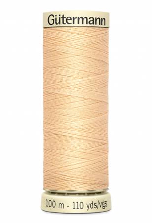Gutermann - Polyester All Purpose Thread - 100m/110yds - #797 - Capucine Buff