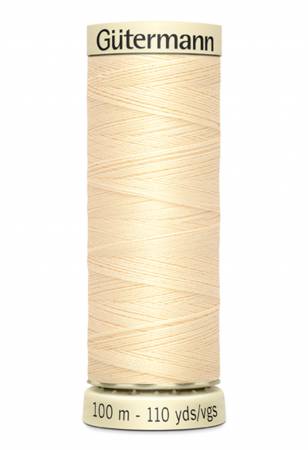 Gutermann - Polyester All Purpose Thread - 100m/110yds - #803 - Butterfly