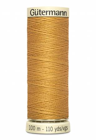 Gutermann - Polyester All Purpose Thread - 100m/110yds - #865 - Gold
