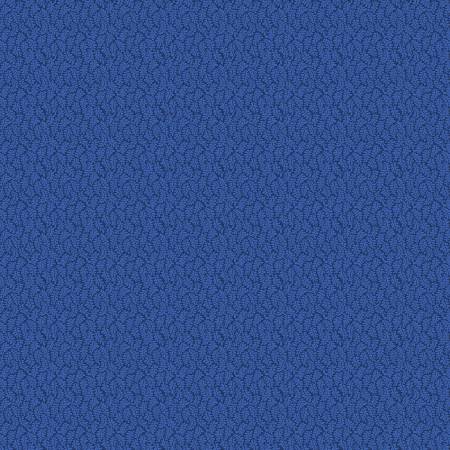 Blue Belle - Navy Vine - Yardage