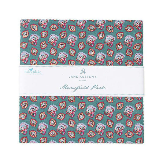 Mansfield Park - 10" Squares, 42 pcs - Layer Cake