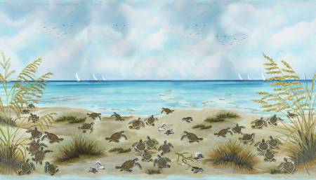Turtle March Cream Panel