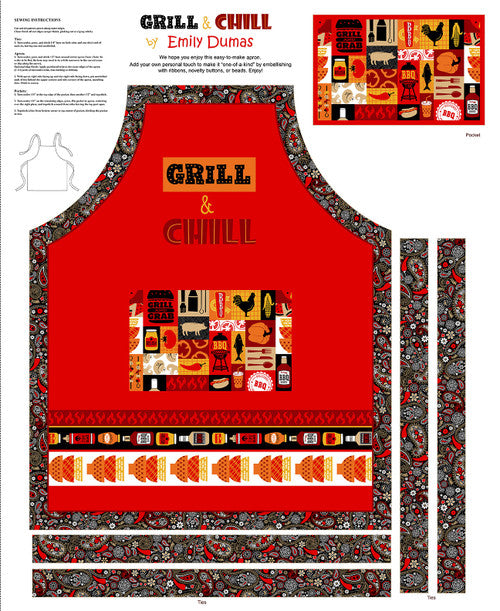 Grill & Chill Apron 36" Panel