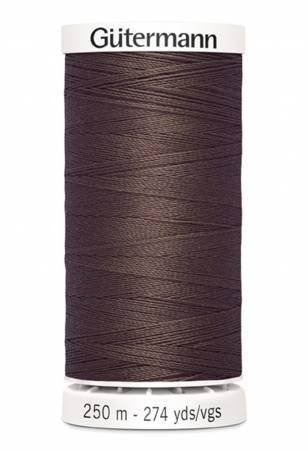 Gutermann - Polyester All Purpose Thread - 250 m/274 yds - #575 - Saddle Brown