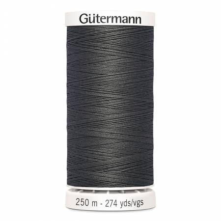 Gutermann - Polyester All Purpose Thread - 250 m/274 yds - #116 - Smoke