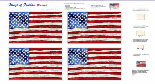 Wings of Freedom panel 1543 P Henry Glass & Co