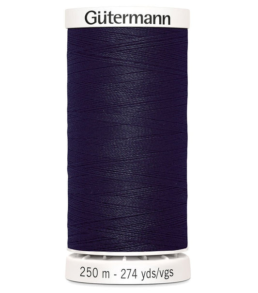 Gutermann - Polyester All Purpose Thread - 250 m/274 yds - #280 - Charcoal Navy
