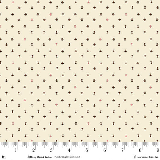 Buttercream & Brickle Bits 1942-40 Cream Fabric