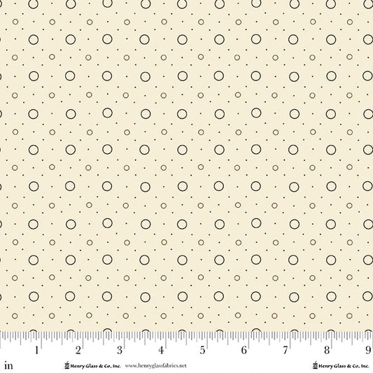 Buttercream & Brickle Bits 1946-40 Cream Fabric