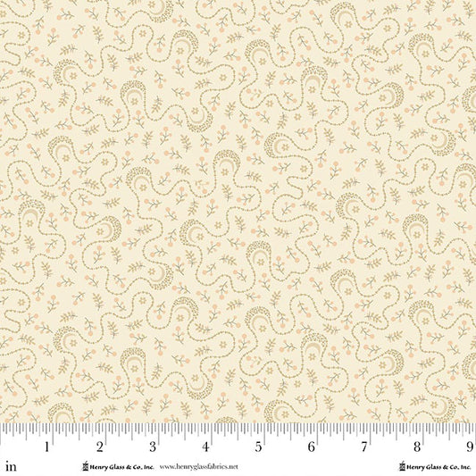Buttercream & Brickle Bits 1947-40 Cream Fabric