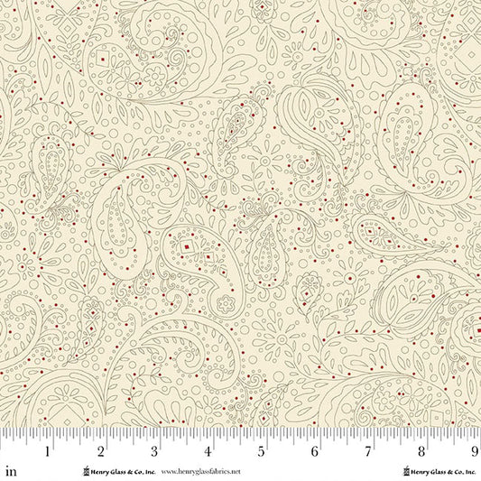 Buttercream & Brickle Bits 1952-40 Cream Fabric
