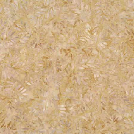 Forest Trails - Leaves Golden - Beige - Yardage