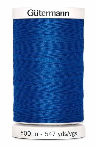 Gutermann - Polyester All Purpose Thread - 500 m/547 yds - #248 - Electric Blue