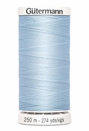 Gutermann - Polyester All Purpose Thread - 250 m/274 yds - #207 - Echo Blue