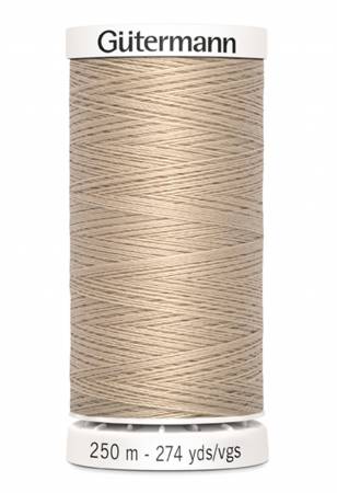 Gutermann - Polyester All Purpose Thread - 250 m/274 yds - #505 String Beige
