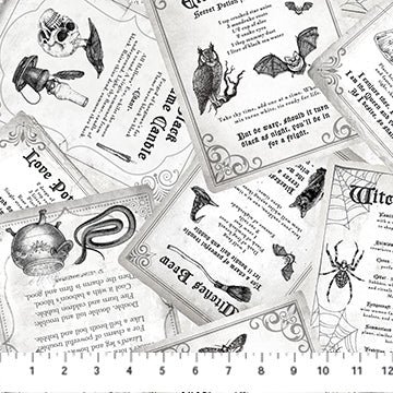 Spellbound 28142-10 White Fabric