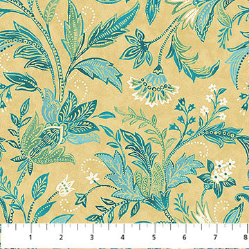Mariposa - Large Trail - Yellow/Multi - Yardage
