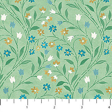 Mariposa - Mini Trail - Green/Multi - Yardage