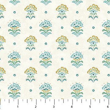 Mariposa - Mini Print - Cream/Multi - Yardage