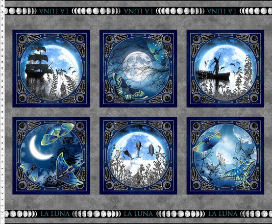La Luna - 42"x36" In the Beginning - Panel