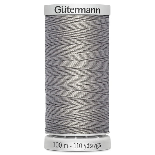 Gutermann - Extra Strong Polyester Upholstery Thread 110 yds - #40 - Silver Grey