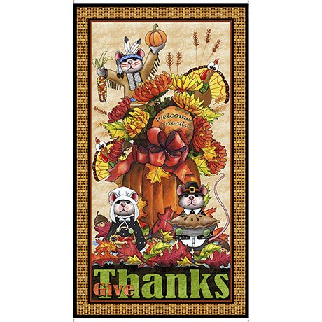 A Pilgrim's Autumn 24" x 43" Panel