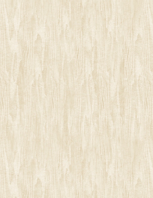 Evergreen Escape Wood Texture Sand Fabric