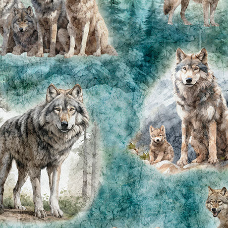 WOLF VIGNETTES 2600-31100-Q