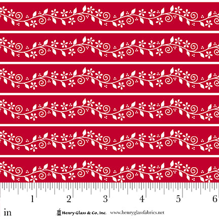 Redberry Lane 3493-80 Red Fabric