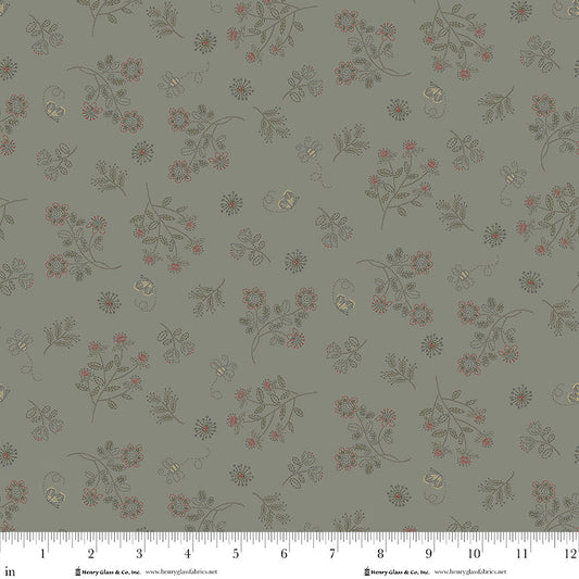 Simple Charming 3504-17 Blue Fabric