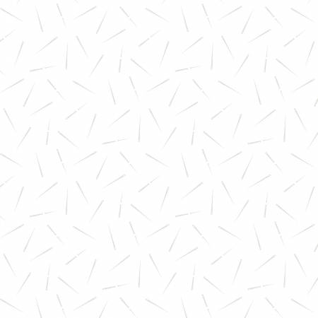 Sew Happy 2 - Needles- White on White- Fabric