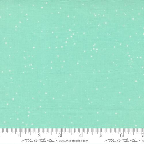 Merry Little Christmas Aqua Fabric