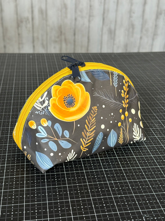 Taco Pouch Bag #43 - Modern Whimsical Floral