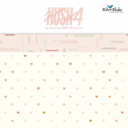 Hush Hush 4 5" Squares 42pcs Charm Pack