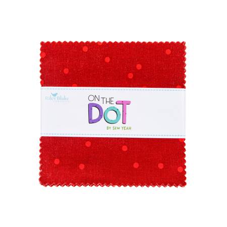 On the Dot - 5" 42 pcs - Charm Pack